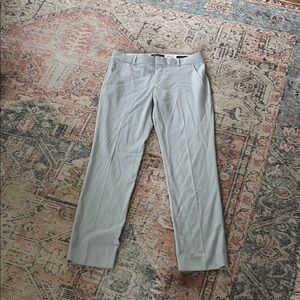 Banana Republic Gray Trousers Versatile Straight-Leg Design